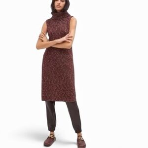 Elegant Sleeveless Brown Mini Dress